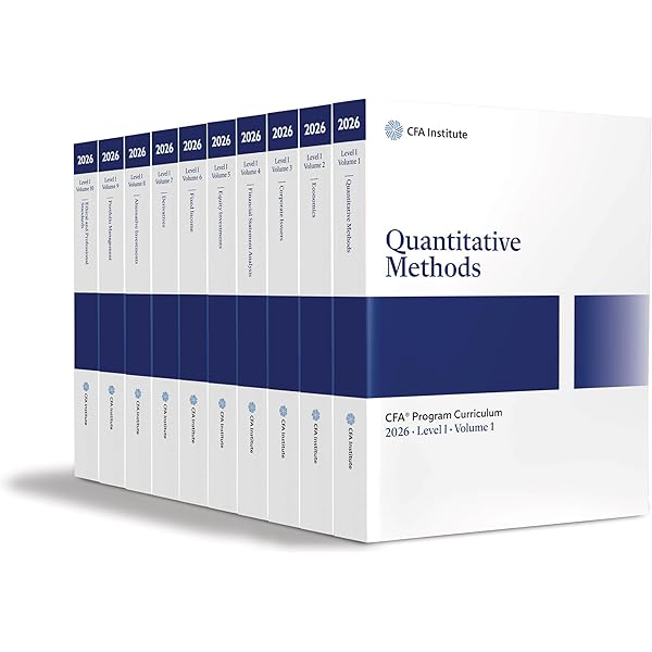 2025 CFA Program Curriculum Level I Box Set: Quantitative Methods